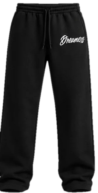 Dreamers Sweatpants, front view