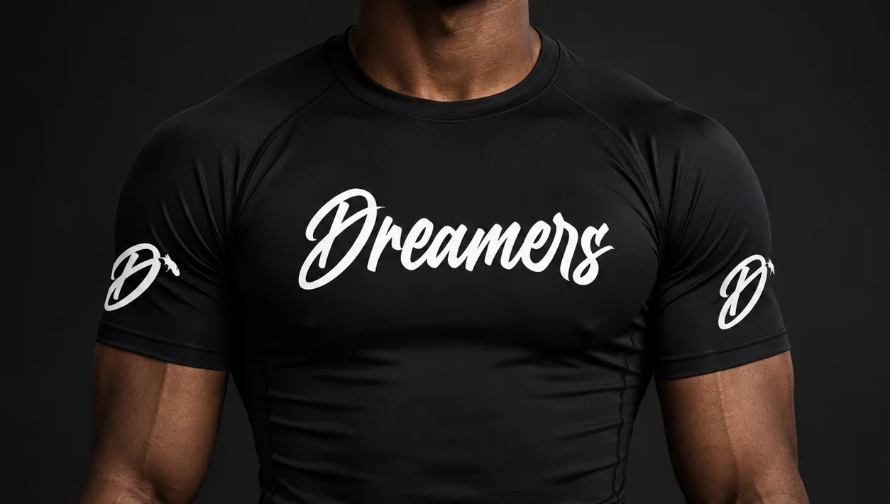 Dreamers Compression Tee, front view